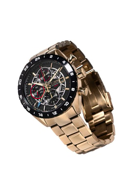 Invicta Reserve 49232 Heren Horloge - Automatisch Uurwerk - Roestvrij Staal met zwarte Wijzerplaat - 44mm