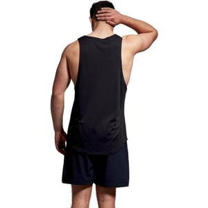 Canterbury Mens Super Light Tank Top (Black/Gunmetal Grey)