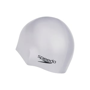 Speedo Unisex Adult Silicone Swimming Cap (Grey)