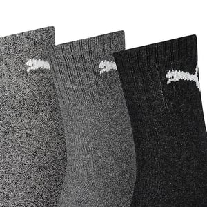 Puma Unisex Volwassen Bemanningsleden Sokken (Pakket van 3) (Grijs)