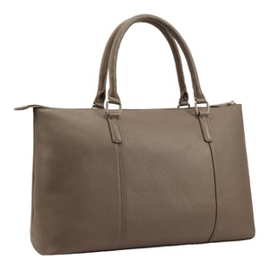 Dariah Brown Leather Shoulder Bag
