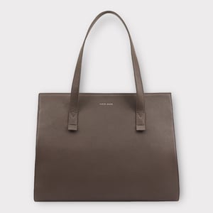 Lalitah Brown Leather Shoulder Bag