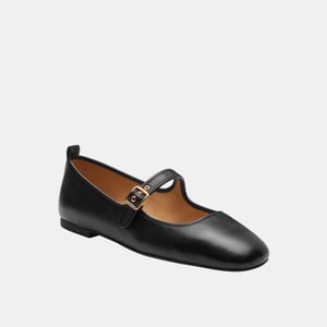 C Rivet Leather Mary Jane