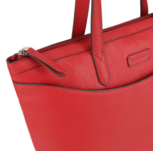 Gloshi Red Leather Shoulder Bag