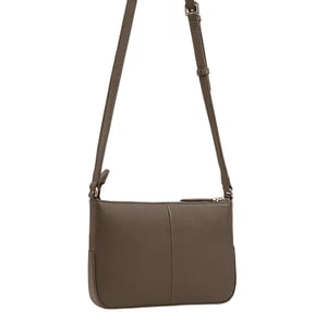 Deval Brown Leather Cross Body Bag