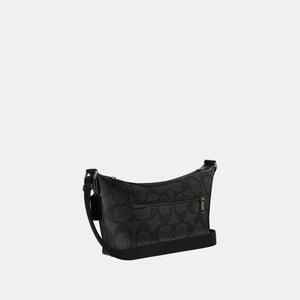 Small Finn Crossbody with Pouch in Maxi Signature Canvas