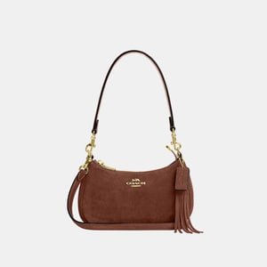 Teri Mini Crossbody in Suede