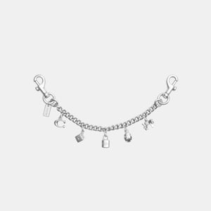 Silver Swagger Chain with Charms