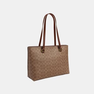 Station Tote in Signature Canvas
