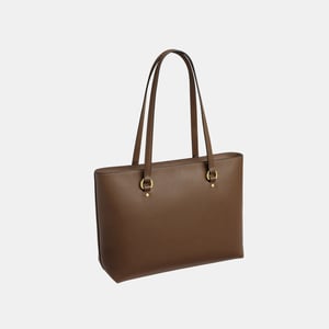 Station Tote in Crossgrain Leather