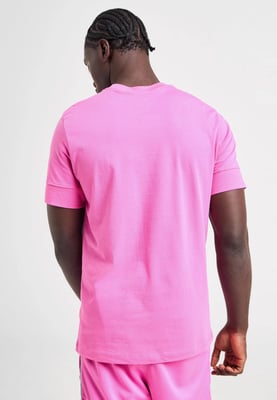 Nike Sportswear Mens Repeat Tape Logo T Shirt in Pink