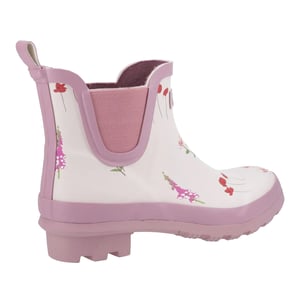 Cotswold Dames Wilde Bloemen Wellingtonlaarzen (Roze)