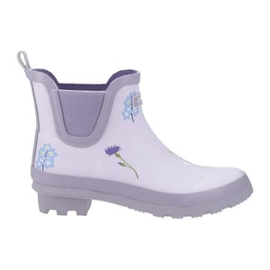 Cotswold Dames Wilde Bloemen Wellingtonlaarzen (Lila)