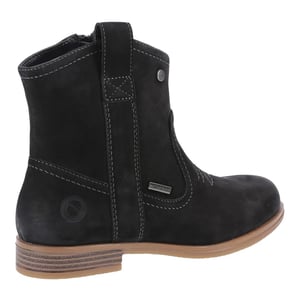 Cotswold Dames Signet Leren Enkellaarsjes (Zwart)