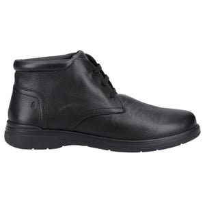 Hush Puppies Mens Malcolm Leather Chukka Boots (Black)