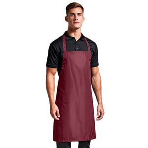 Premier Waterproof Bib Apron (Burgundy)