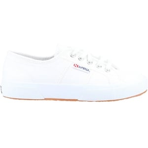 Superga Unisex Volwassen 2750 Tumbled Leather Sneakers (Wit)