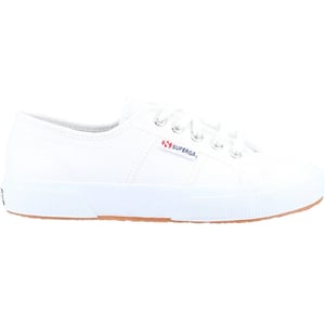 Superga Unisex Volwassen 2750 Tumbled Leather Sneakers (Wit)