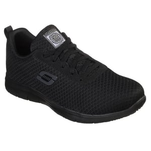 Skechers Womens/Ladies Genter Bronaugh Safety Work Trainer (Black)