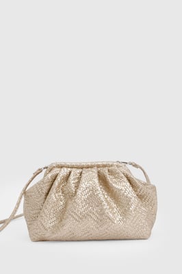 Textured Clutch Bag