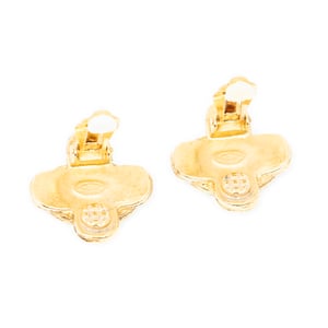 CC Cross Clip On Earrings  Earrings