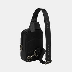 Racer Sling Pack in Smooth Leather