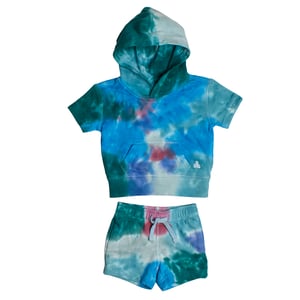 Sweater met korte mouwen en shorts 825432 voor babyjongens
