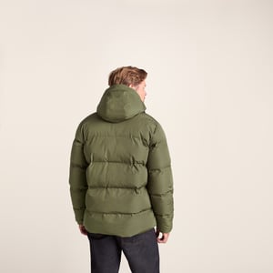 Menka Mens Padded Jacket Khaki