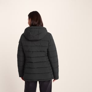 Sleight Womens Padded Short Parka Black