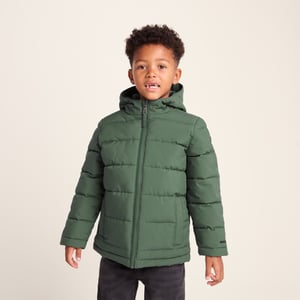 Harecroft Kids Padded Jacket Dark Fern