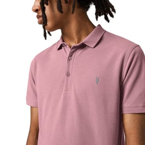 All Saints Mens Polo Shirt Reform Summer Pique Casual Short Sleeve Pullover Tee