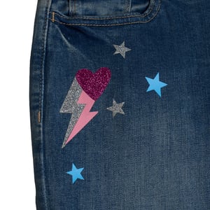 Denim joggingbroek 782748 voor meisjes