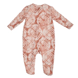 Lång mönstrad sparkdräkt 870521 för baby