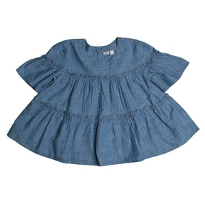 Short Sleeve Ruffle Blouse 856269 for Girls