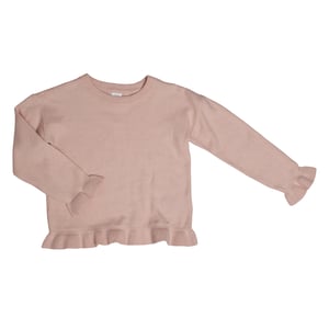 Round Neck Knit Sweater 817002 for Girls
