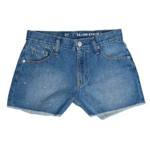 Glinsterende denim shorts voor meisjes 674015