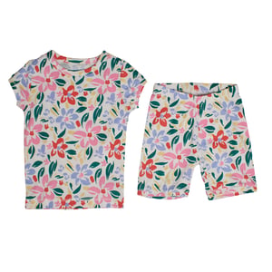 Katoenen pyjama met korte mouwen 831657 voor meisjes