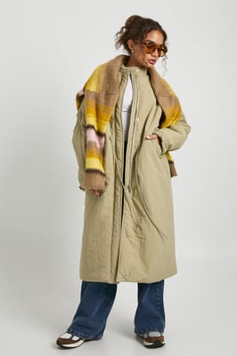 Oversized Cinched Waist Parka