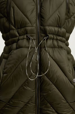 Lightweight Knee Length Packable Coat