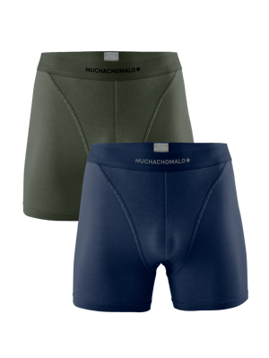 Muchachomalo Men's Boxer Shorts - 2 Pack - Men's Underpants