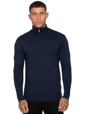Enzo Milano | Mens Half Zip Knit Jumper