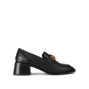 Kurt Geiger London Leather Kingsley Heel Loafer Loafers