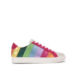 Kurt Geiger London Suede Lane Stripe Cupsole Sneakers