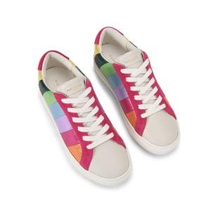 Kurt Geiger London Suede Lane Stripe Cupsole Sneakers
