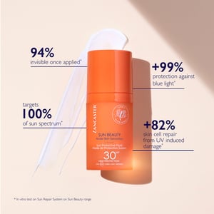 Lancaster Sun Beauty Protective Fluid SPF30 - Lightweight Sunscreen for Women