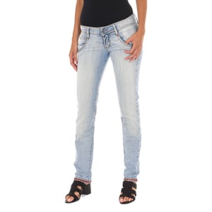 Long ripped jeans with narrow bottoms 10DB50076 women