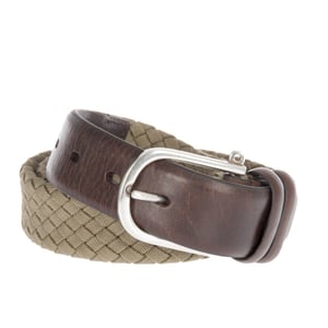 Herenriem van gevlochten canvas HM411225