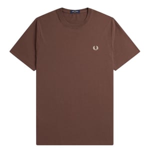 Fred Perry Brick Brown Maroon T-shirt