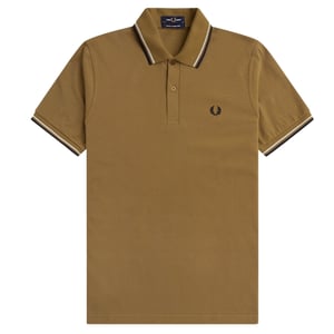 Fred Perry Twin Tipped Collar Bruin Poloshirt