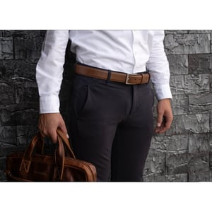 Zenino Lederen riem carson cm